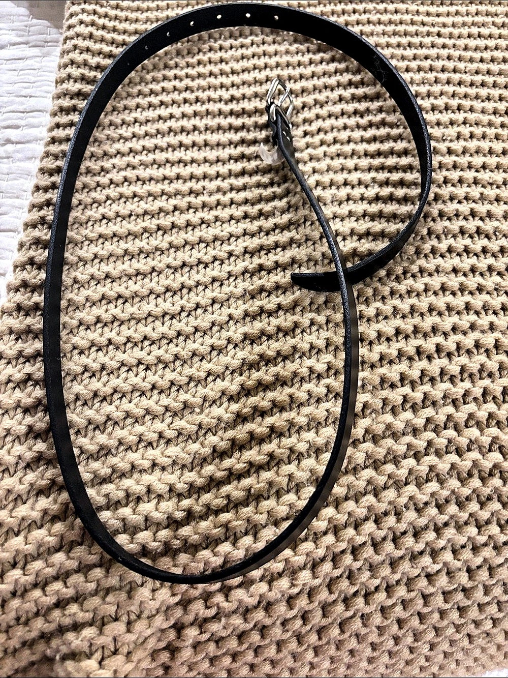 Gap Leather Belt Black Size Small